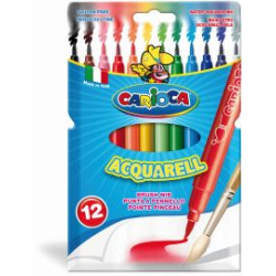 CARIOCA ACQUARELL ΜΑΡΚΑΔΟΡΟΣ ΜΕ ΑΠΟΤΕΛΕΣΜΑ ΝΕΡΟΜΠΟΓΙΑΣ (12ΧΡ)