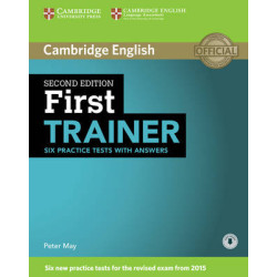 CAMBRIDGE ENGLISH FIRST TRAINER W/A ( + ON LINE AUDIO) 2ND ED