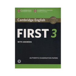 CAMBRIDGE ENGLISH FIRST 3 SELF STUDY PACK (+ DOWNLOADABLE AUDIO)