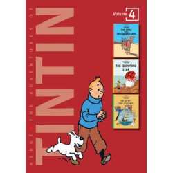 THE ADVENTURES OF TINTIN 4: THE CRAB WITH THE GOLDEN CLAWS, THE SHOOTING STAR, THE SECRET OF THE UNI