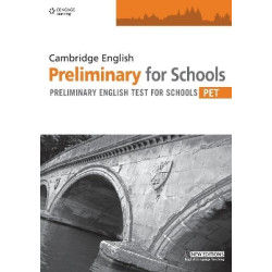 CAMBRIDGE ENGLISH PRELIMINARY FOR SCHOOLS PRACTICE TESTS TCHR'S