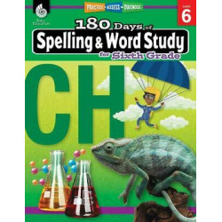 180 DAYS OF SPELLING AND WORD STUDY LEVEL 6