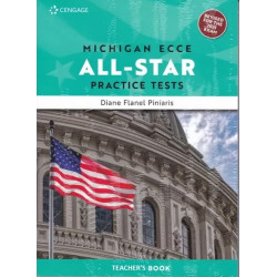 MICHIGAN ALL STAR ECCE EXTRA PRACTICE TESTS 1 TCHR'S (+ GLOSSARY) REVISED EDITION 2021