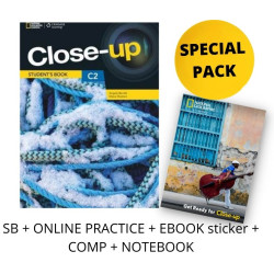 CLOSE-UP C2 SPECIAL PACK (SB + ONLINE PRACTICE + EBOOK STICKER + COMP + NOTEBOOK) - EKV