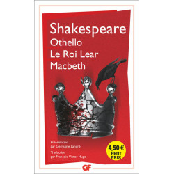 GF OTHELLO - MACBETH - LE ROI LEAR  POCHE