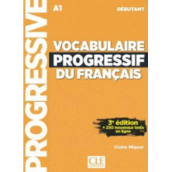 VOCABULAIRE PROGRESSIF DU FRANCAIS DEBUTANT (+ CD) AVEC 250 EXERCICES 3RD ED
