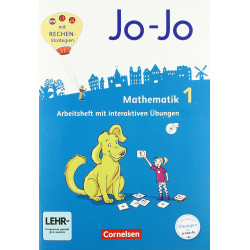 JO-JO MATHEMATIK - ALLGEMEINE AUSGABE 2018 - 1. SCHULJAHR ARBEITSHEFT - MIT INTERAKTIVEN ÜBUNGEN ONLINE UND AUF CD-ROM, MIT ONLINE-ZUGANG
