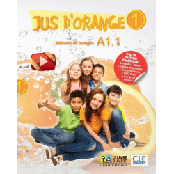 JUS D'ORANGE SUPER PACK ENERGIE 1 A1.1 (METHODE + CAHIER + DVD ROM + CARTE DE FRANCE + TRANSCRIPTIONS)