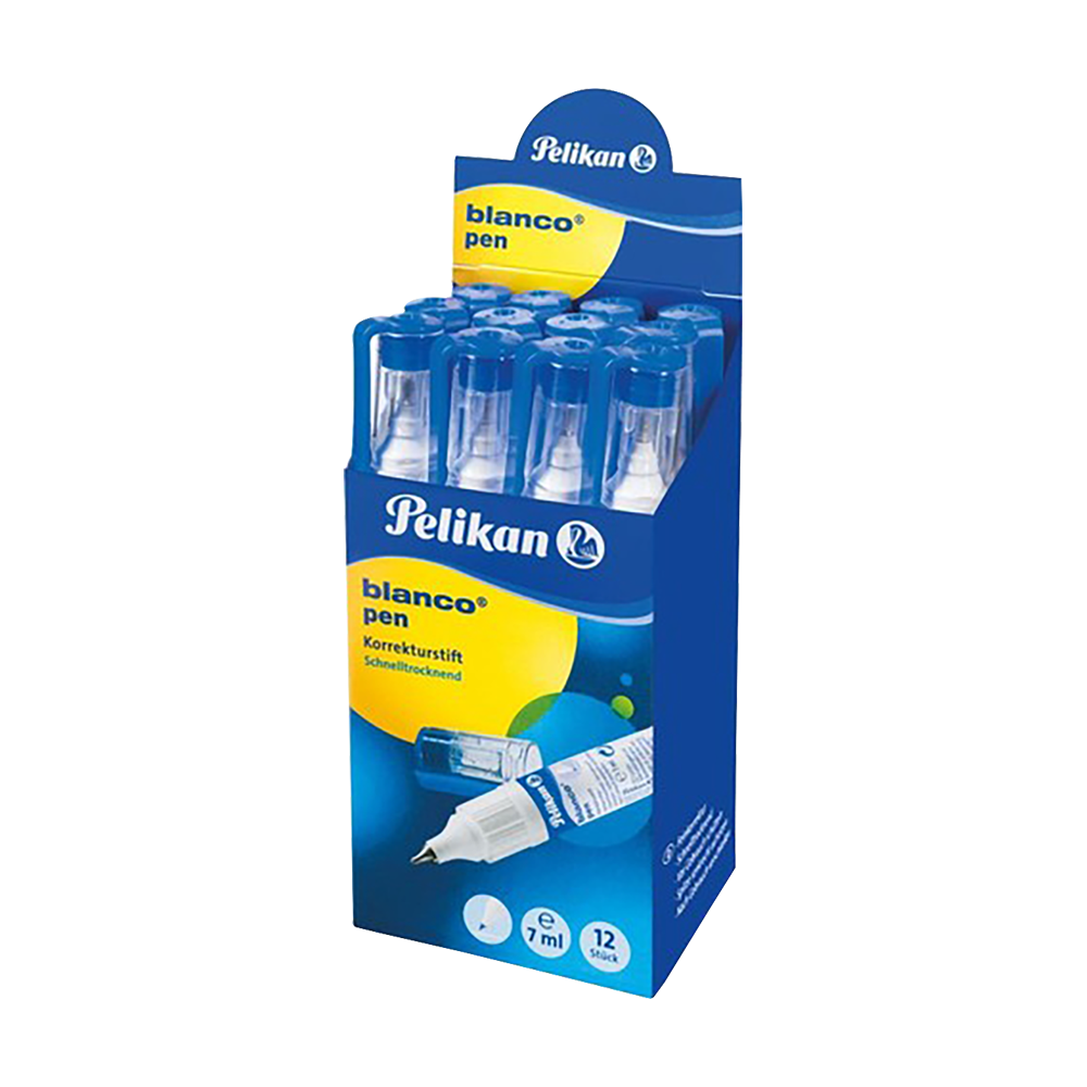 PELIKAN ΔΙΟΡΘ. ΣΤΥΛΟ 7ml BLANCO PEN B933D 12Τ.